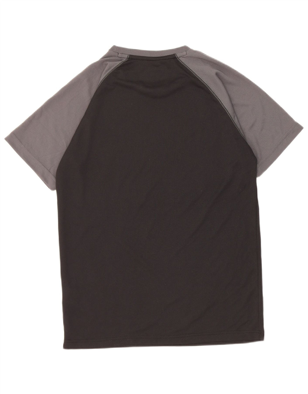 Camiseta masculina Mountain Warehouse Top médio preto colorblock poliéster