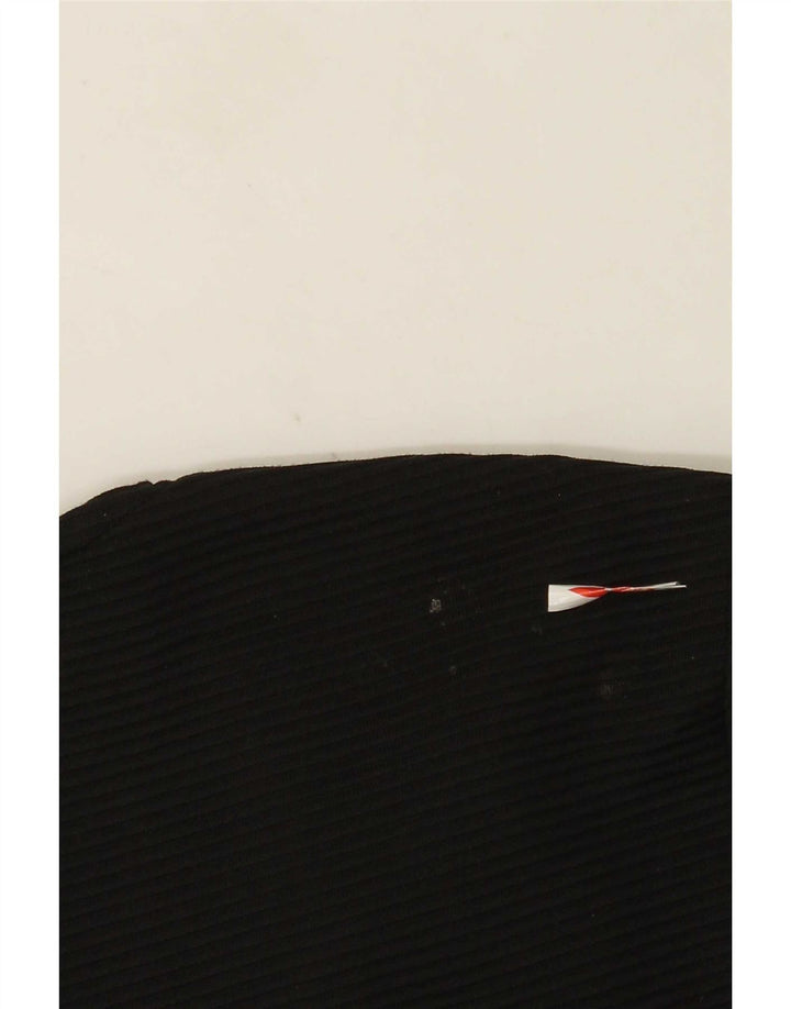 M&Co Cardigan feminino manga 3/4 UK 14 poliéster preto médio