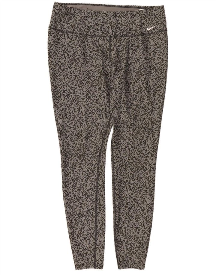 Leggings Nike Dri Fit Feminina UK 18 XL Cinza Animal Print Poliéster
