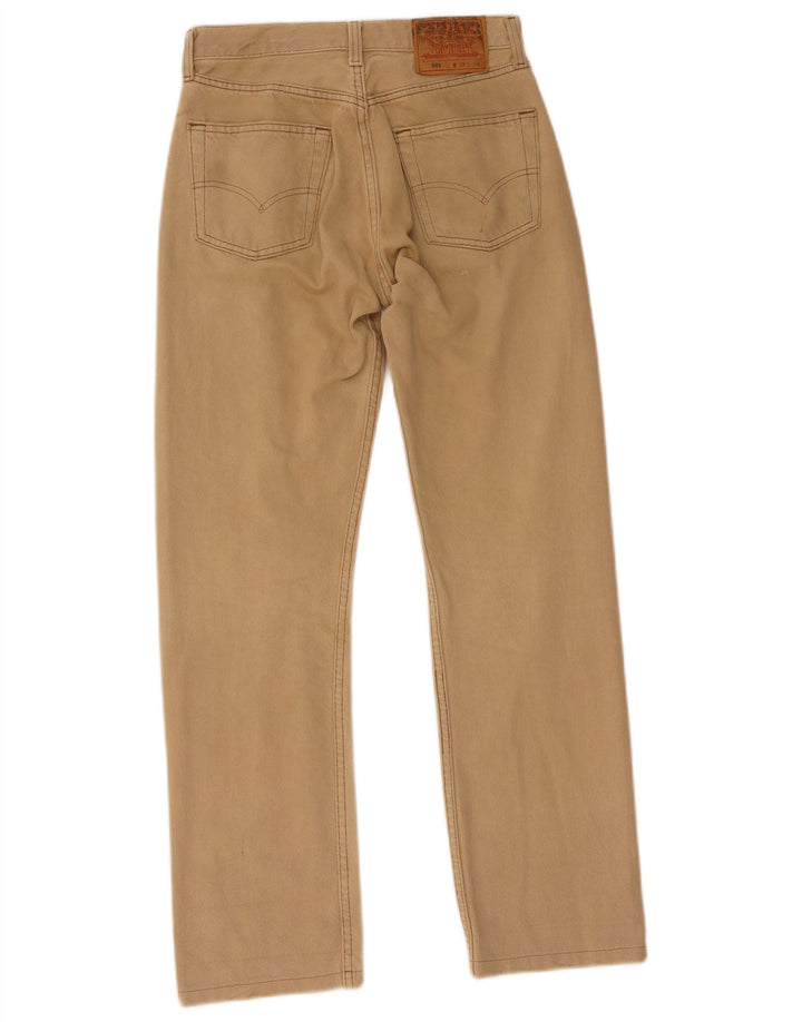 Jeans Levis 501 Straight Masculino W28 L30 Bege