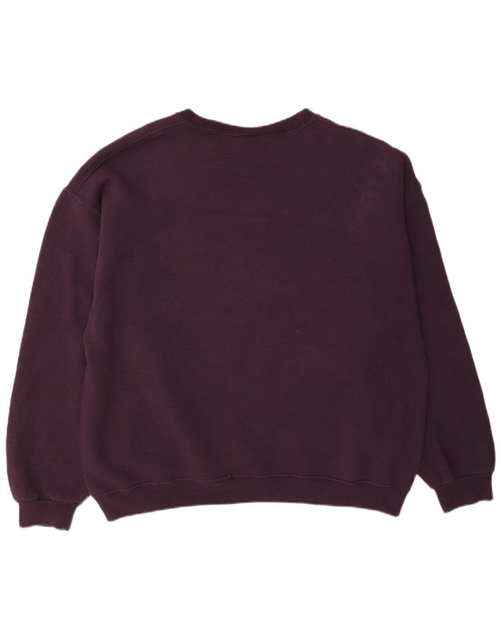 Suéter Russell Athletic masculino Dri-Power grande poliéster cor de vinho
