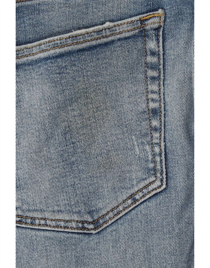 Calvin Klein Jeans masculino desgastado slim W29 L28 algodão azul