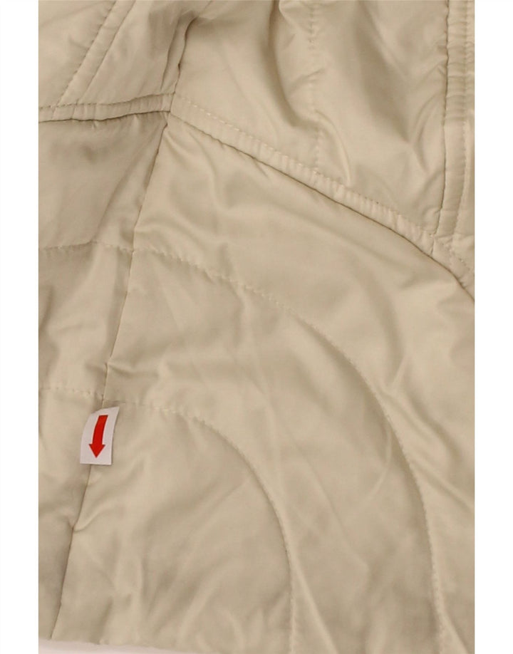 Jaqueta acolchoada feminina HOBBS UK 8 pequena poliéster branco