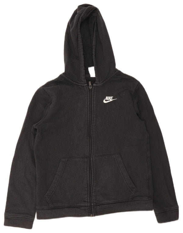 Jumper com capuz Nike Boys Regular Fit 12-13 anos grande algodão preto