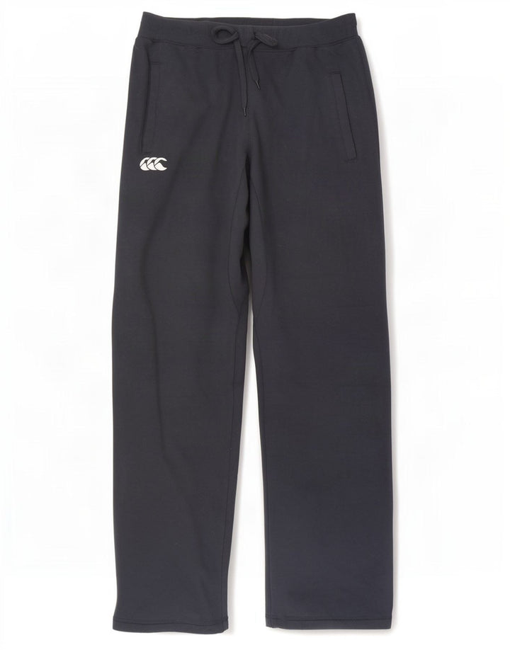 Calça de treino masculina Canterbury de algodão azul marinho médio