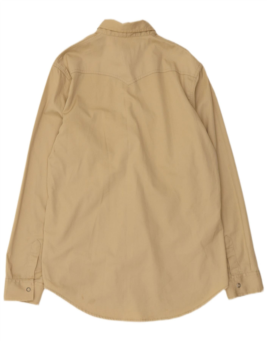 Camisa masculina Calvin Klein Regular Fit XL poliéster bege