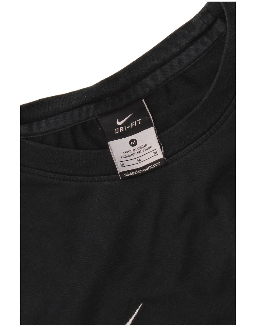 Camiseta Nike Masculina Dri Fit Top Médio Preto