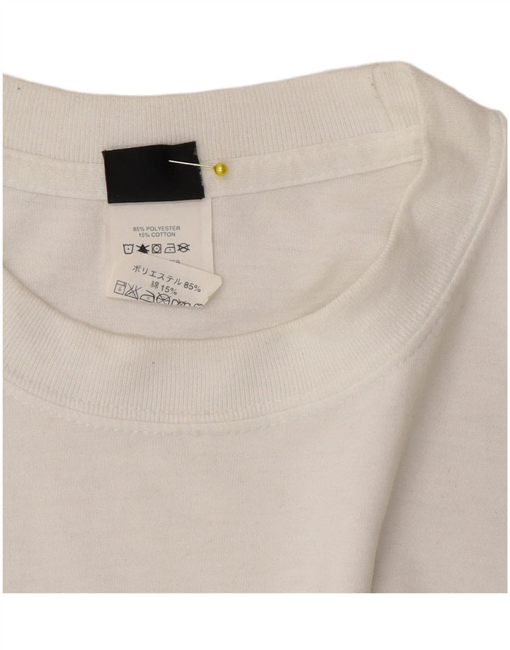 Oakley Mens Top Manga Longa Grande Poliéster Branco