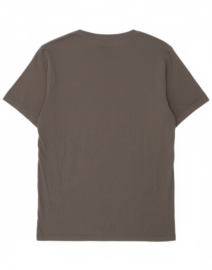 Camiseta masculina J. CREW Top XL algodão cinza