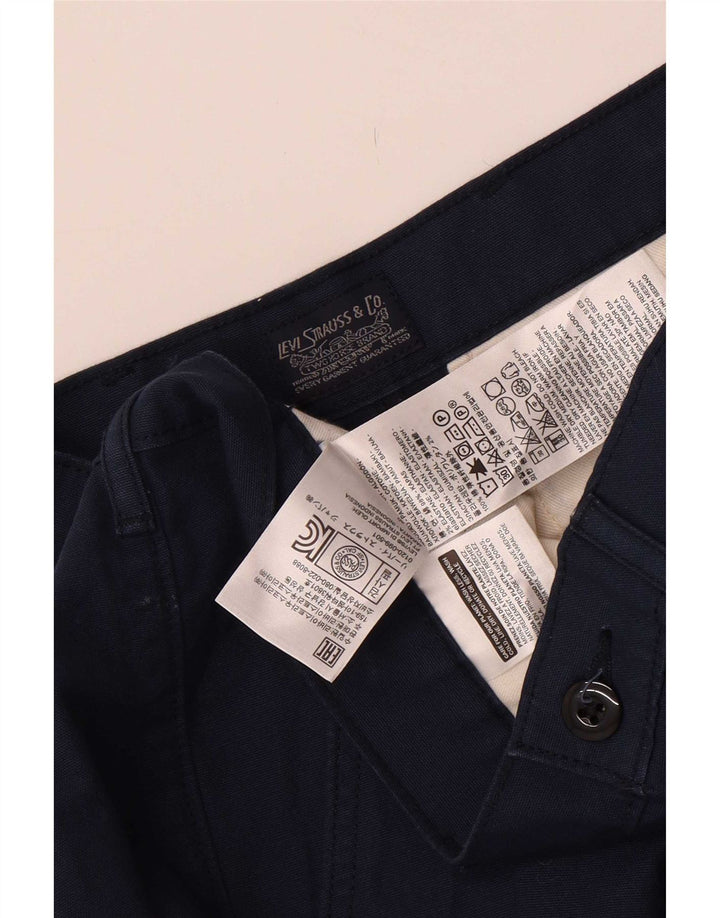 Shorts Chino Masculino Levi's W36 Grande Algodão Azul Marinho