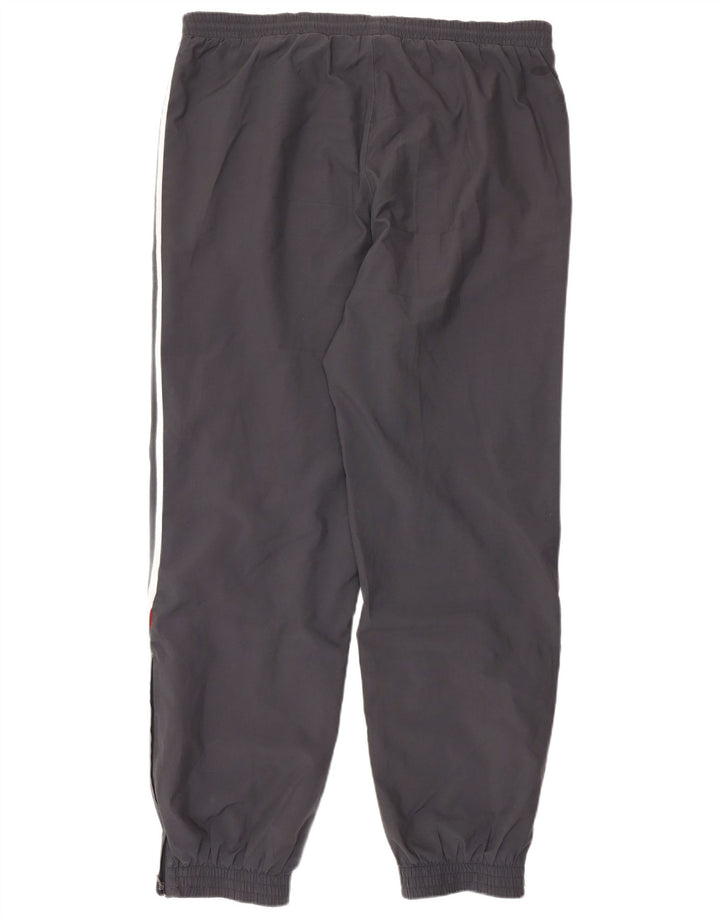 Calças de treino masculinas Adidas Joggers UK 46/48 XL cinza poliéster