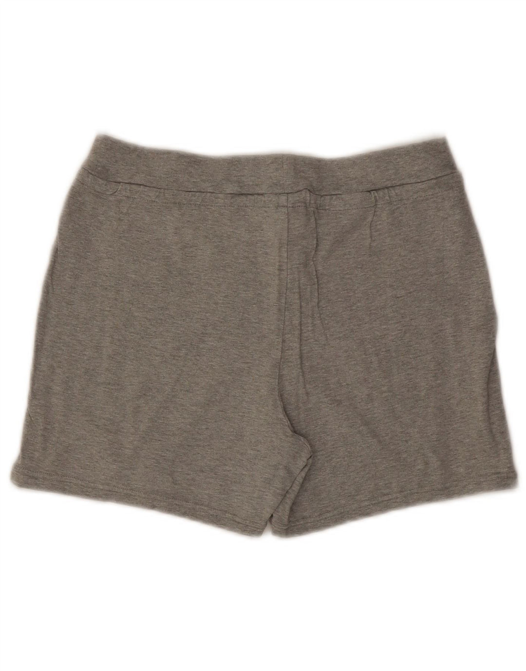 Shorts esportivos femininos NIKE UK 8/10 pequeno cinza algodão
