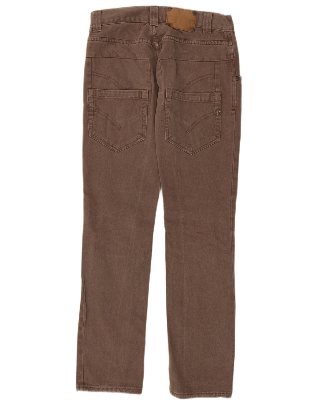 Dondup Jeans reto feminino W28 L30 bege