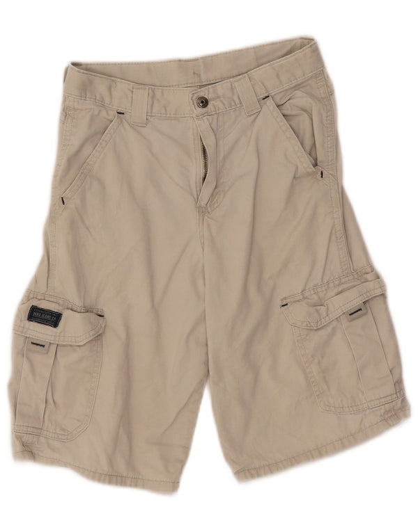 Wrangler Meninos Cargo Shorts 11-12 Anos W24 Algodão Bege