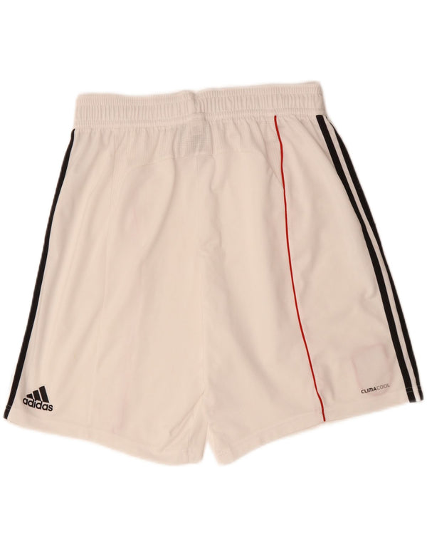 Adidas Mens Deutscher Fussball Bund Sport Shorts 2XL Branco Poliéster