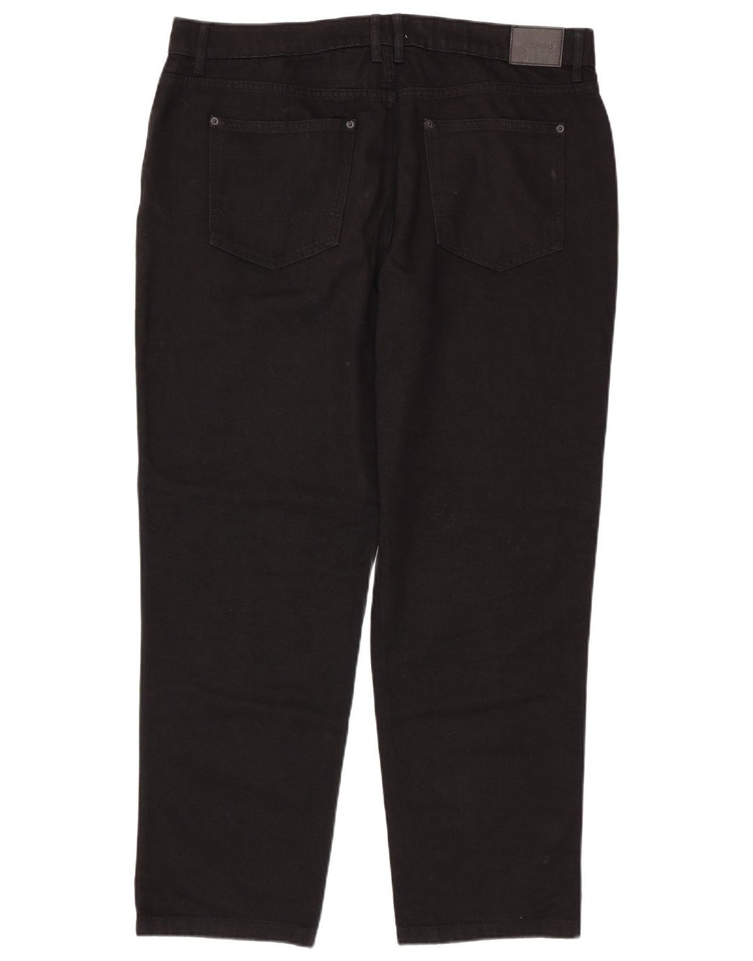 Jack Wills Calça jeans masculina cônica W38 L32 algodão preto