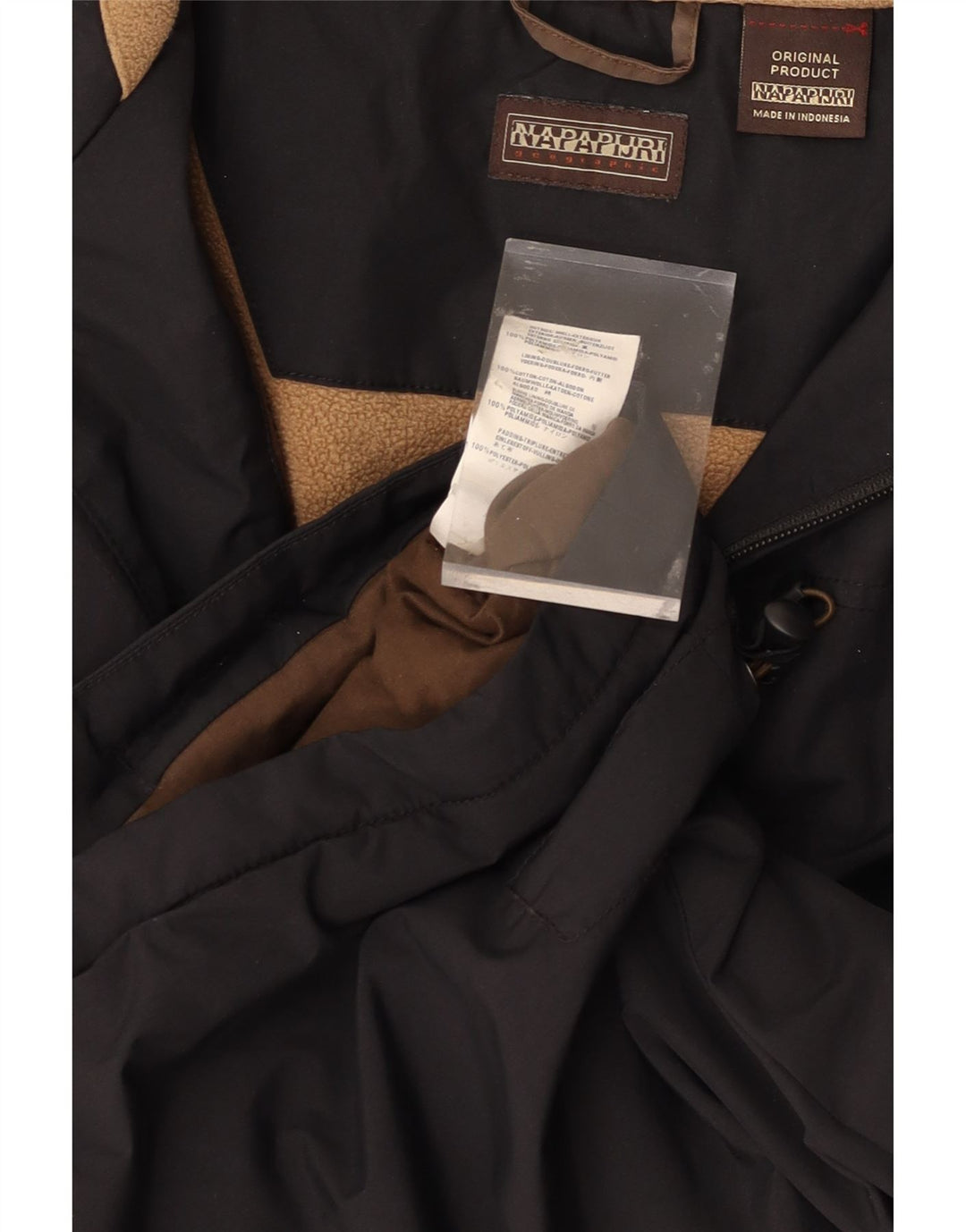 Jaqueta corta-vento masculina NAPAPIJRI UK 42 XL poliamida preta