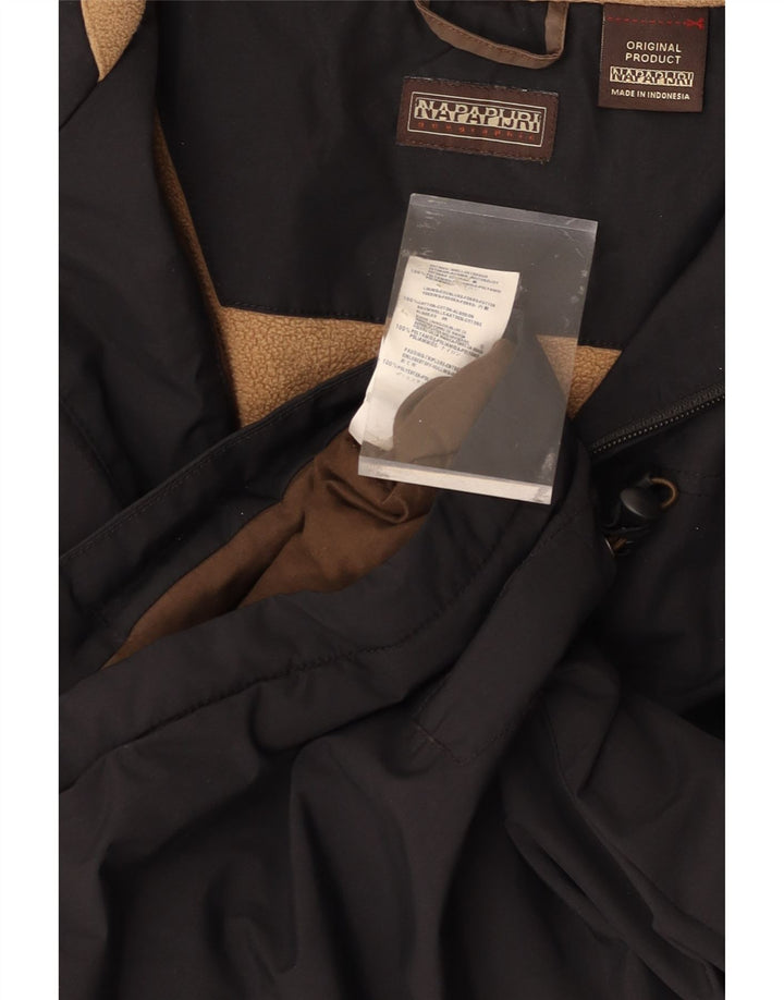 Jaqueta corta-vento masculina NAPAPIJRI UK 42 XL poliamida preta