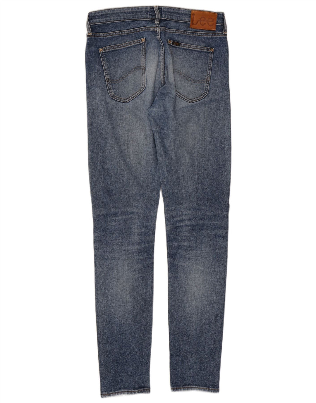 Lee Womens Malone Skinny Jeans W30 L32 Azul Algodão