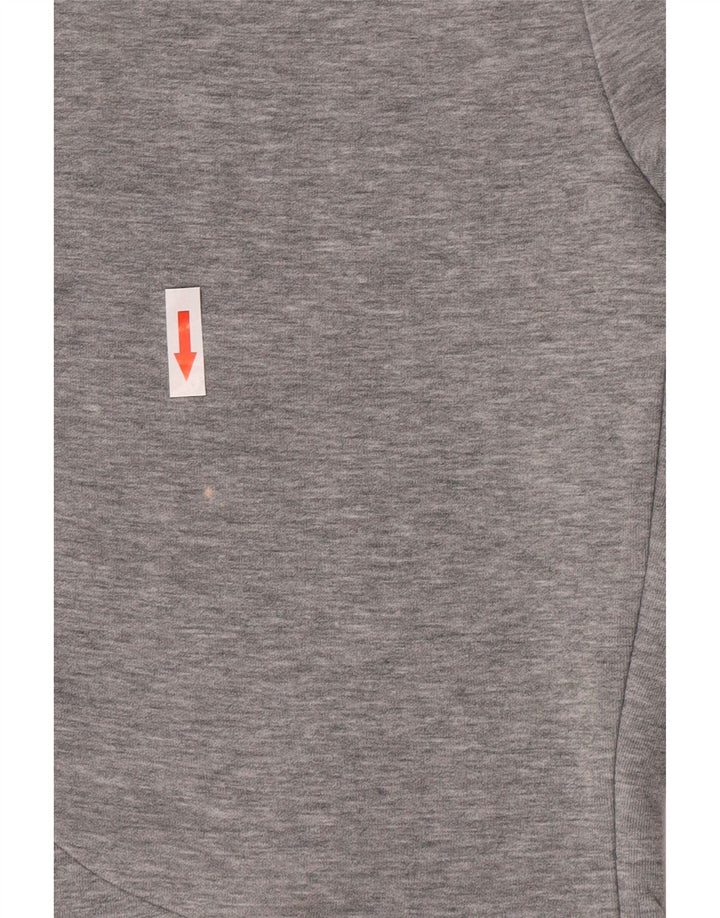 Calça de treino feminina Puma UK 8 pequena cinza