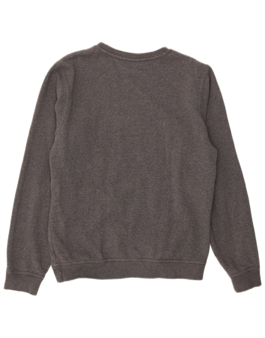 NIKE Mens Moletom Jumper Pequeno Algodão Cinza