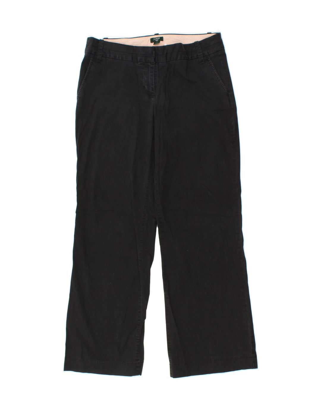 J. CREW Womens Straight Chino Trousers W34 L29 Black Cotton Vintage J. Crew and Second-Hand J. Crew from Messina Hembry 
