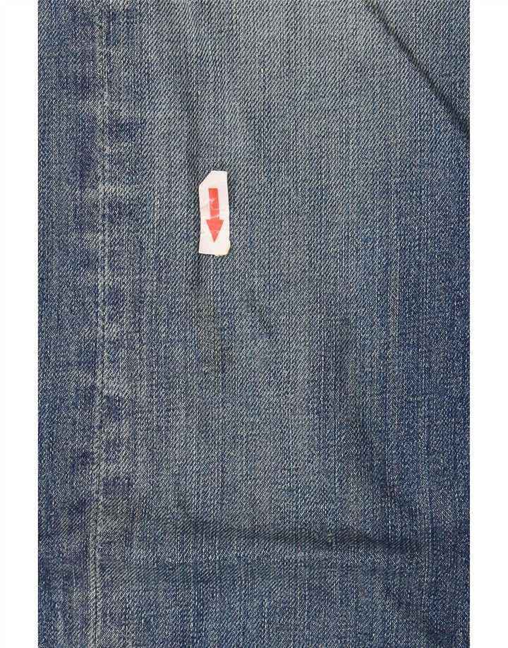 Replay Jeans reto feminino W31 L34 azul algodão