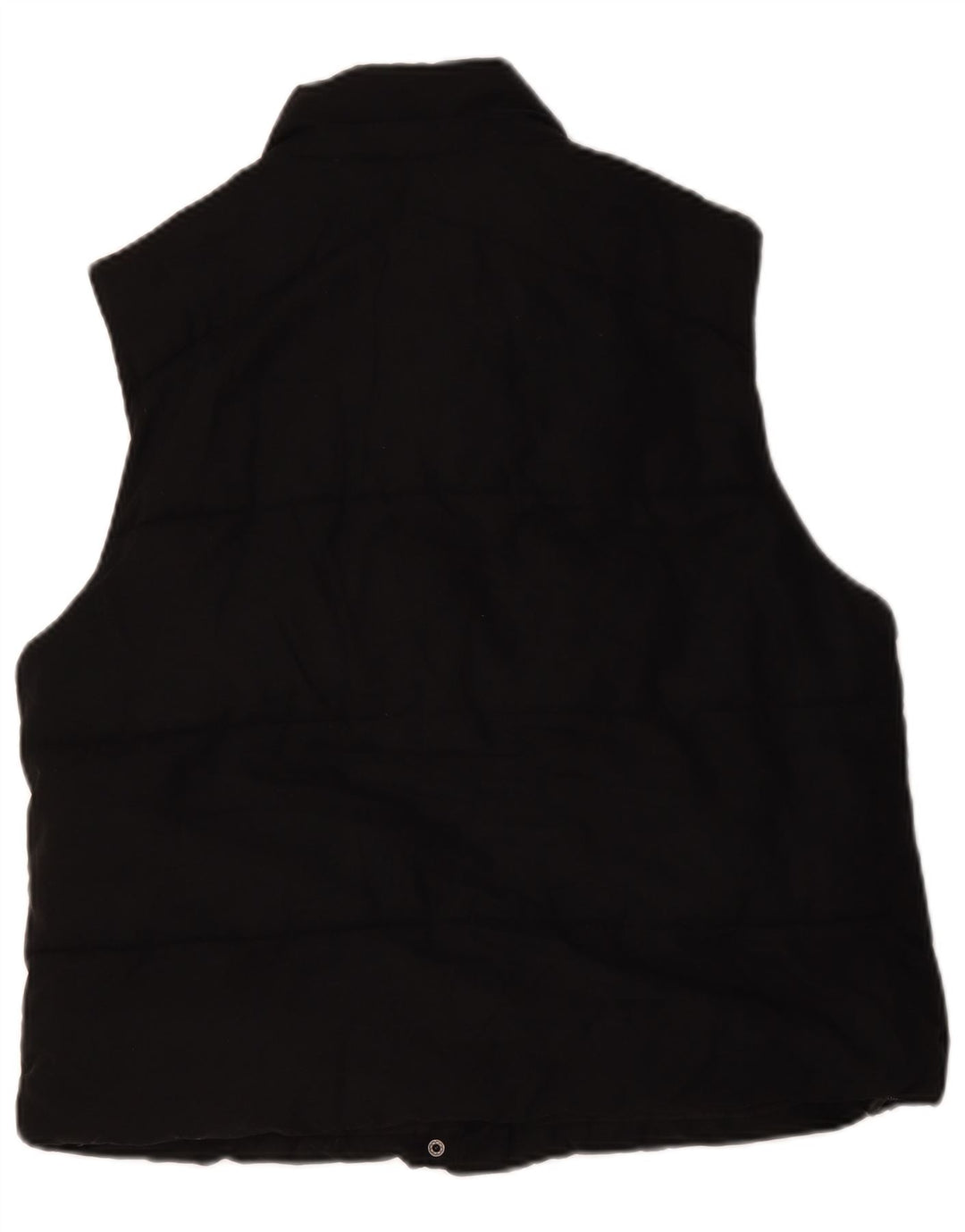 Jack Wills Womens Gilet UK 14 Grande Algodão Preto