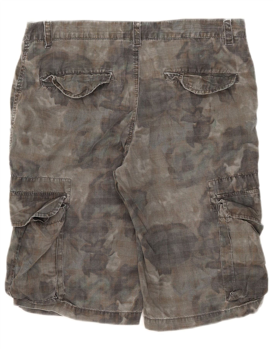 Zara Mens Cargo Shorts EU 40 Médio W31 Algodão Cáqui