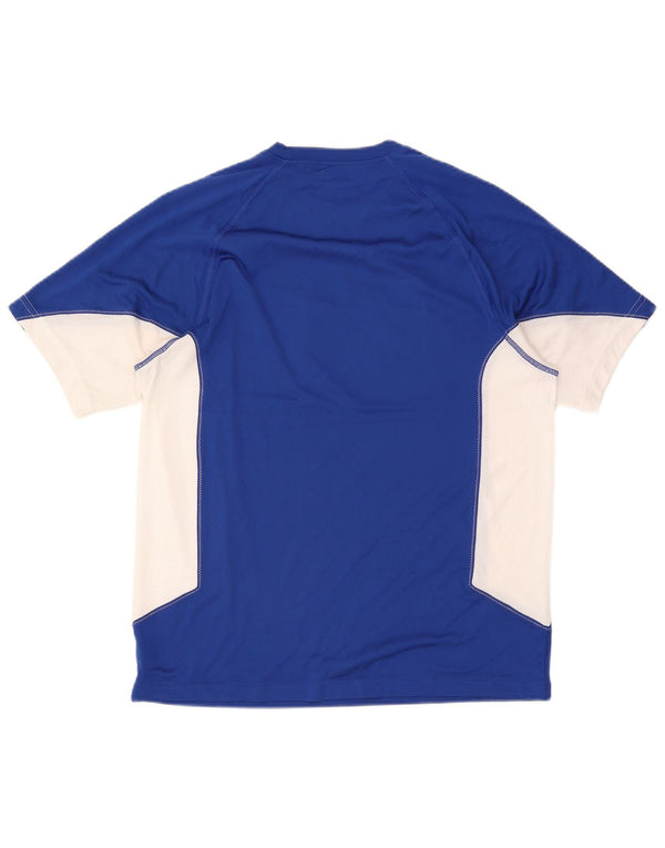 Under Armour Mens Seton Hall Pirates Camiseta gráfica Top Azul Médio