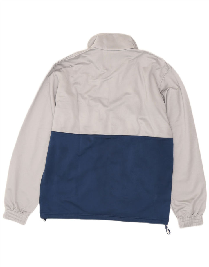 Diadora Mens Tracksuit Top Jacket UK 38 Medium White Colourblock Poliéster