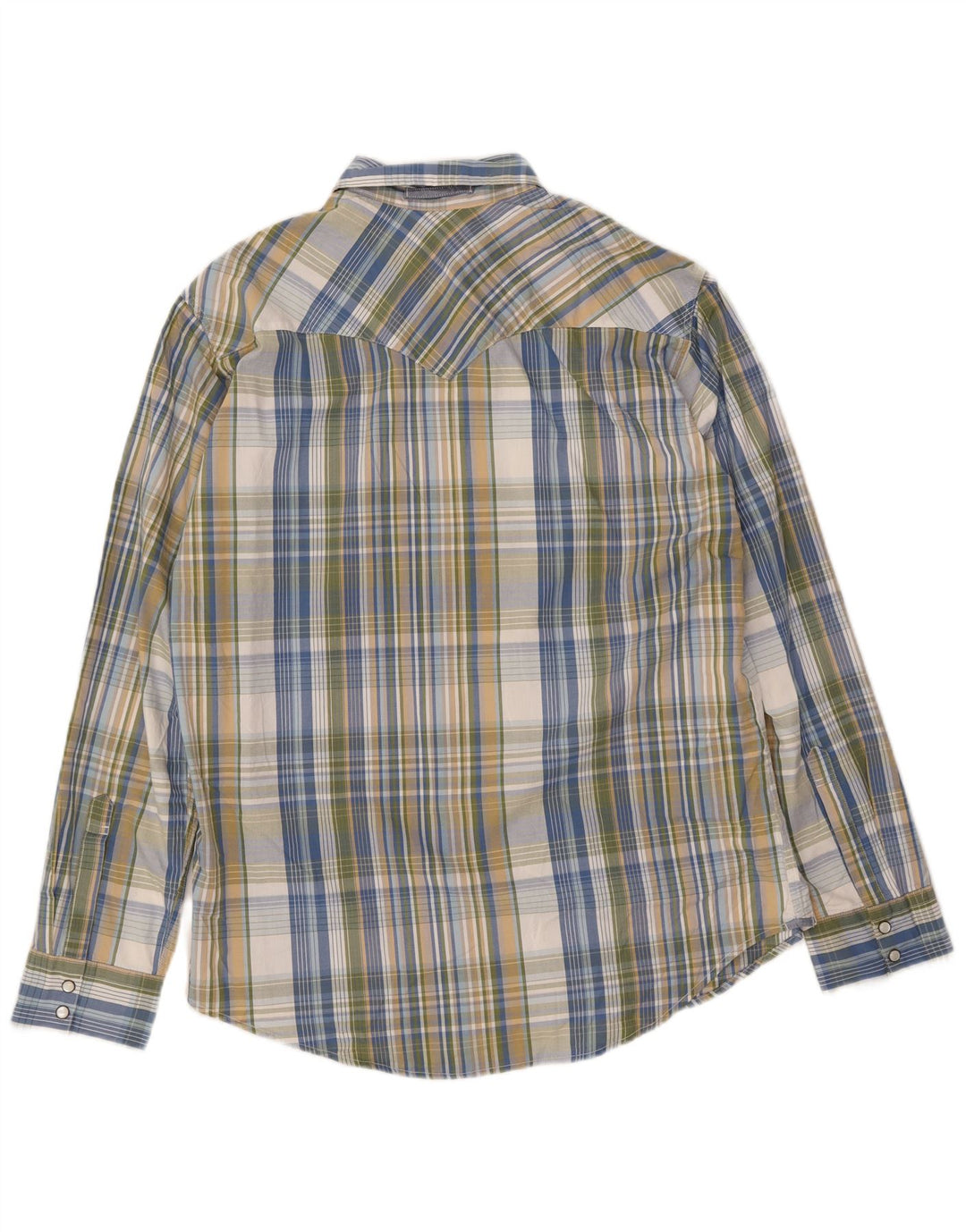 Camisa masculina de flanela LEVI'S XL algodão xadrez multicolorido