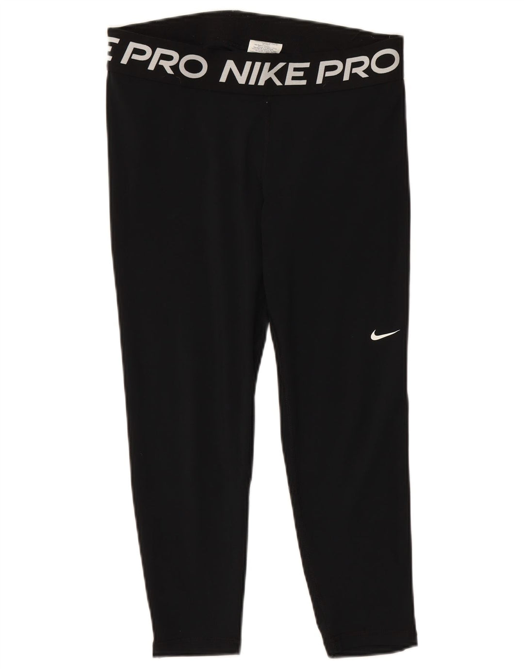 Leggings femininas Nike Dri Fit Graphic UK 14 grande poliéster preto