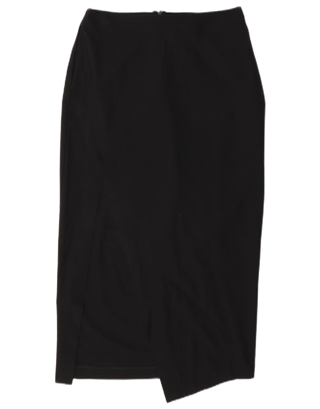 Saia midi feminina Zara XS W24 preta