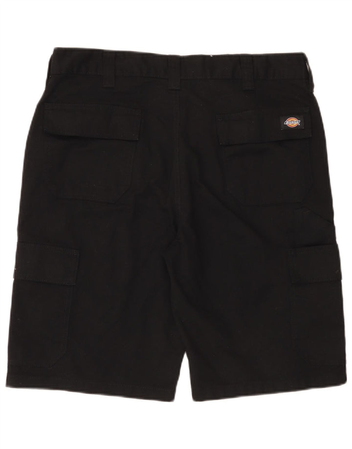 Shorts cargo masculino Dickies W34 grande poliéster preto