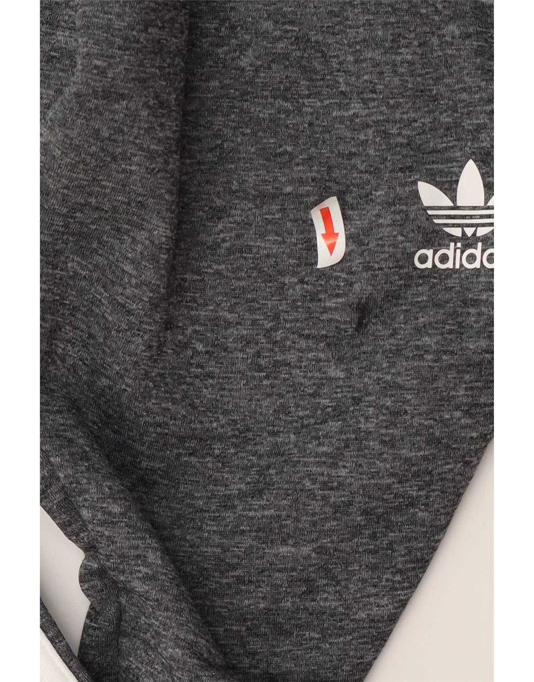 Calça de treino feminina Adidas Joggers UK 12 poliéster cinza médio