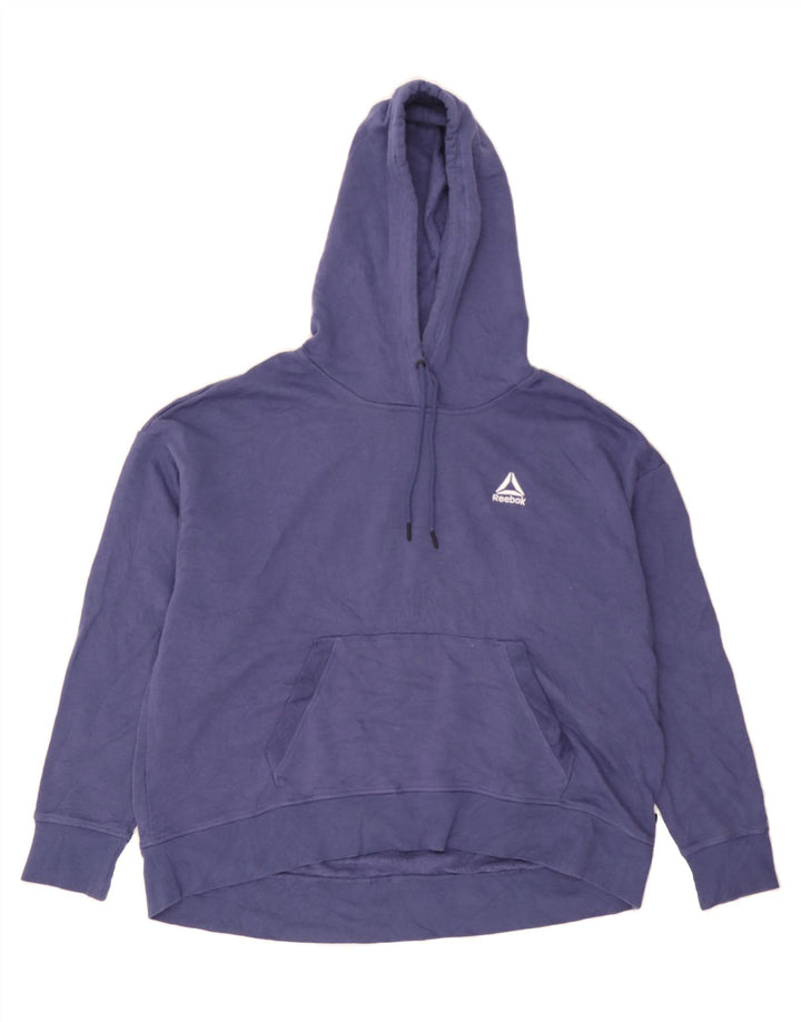 REEBOK Womens Hoodie Jumper UK 20 2XL Purple Cotton Vintage Reebok and Second-Hand Reebok from Messina Hembry 
