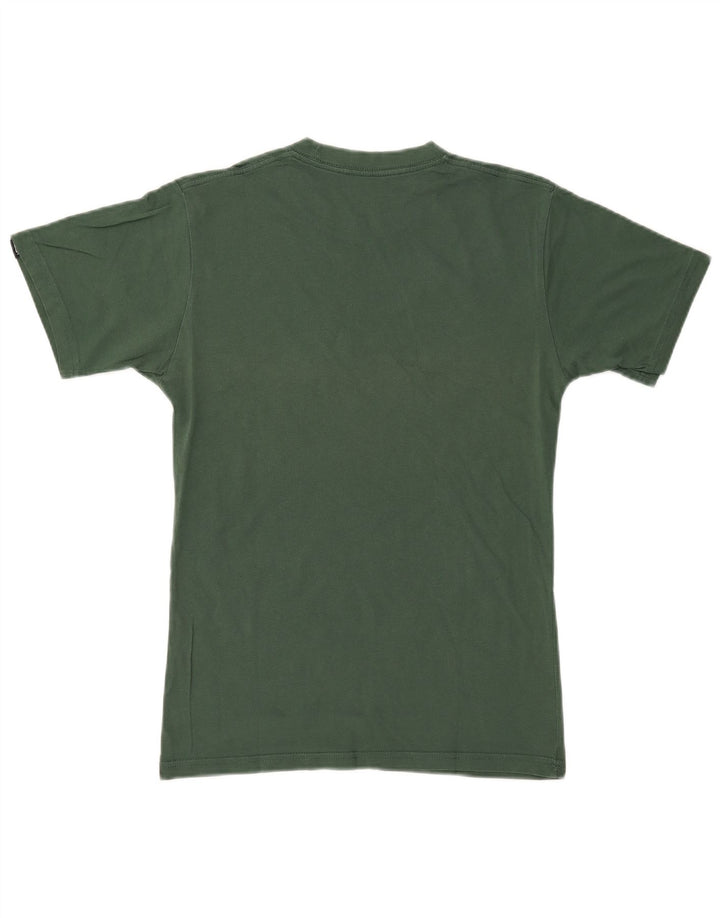 Camiseta Vans Masculina Classic Fit Top Pequeno Algodão Verde