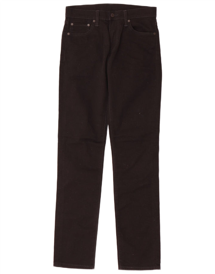 LEVI'S Masculino 511 Slim Jeans W30 L34 Algodão Preto