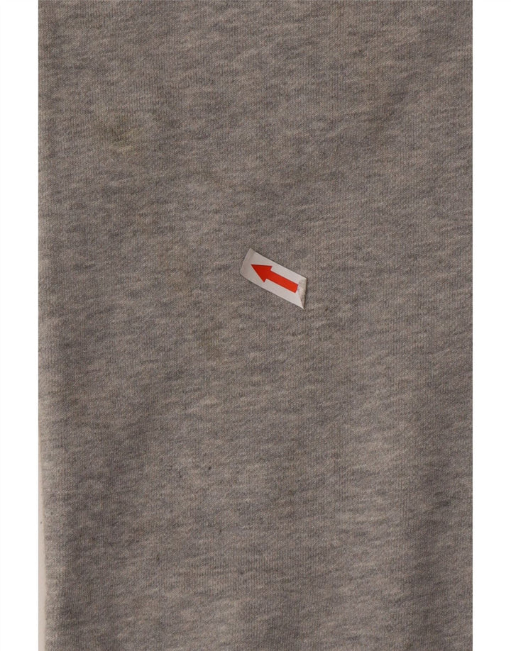 Calça de treino masculina Nike joggers pequeno algodão cinza