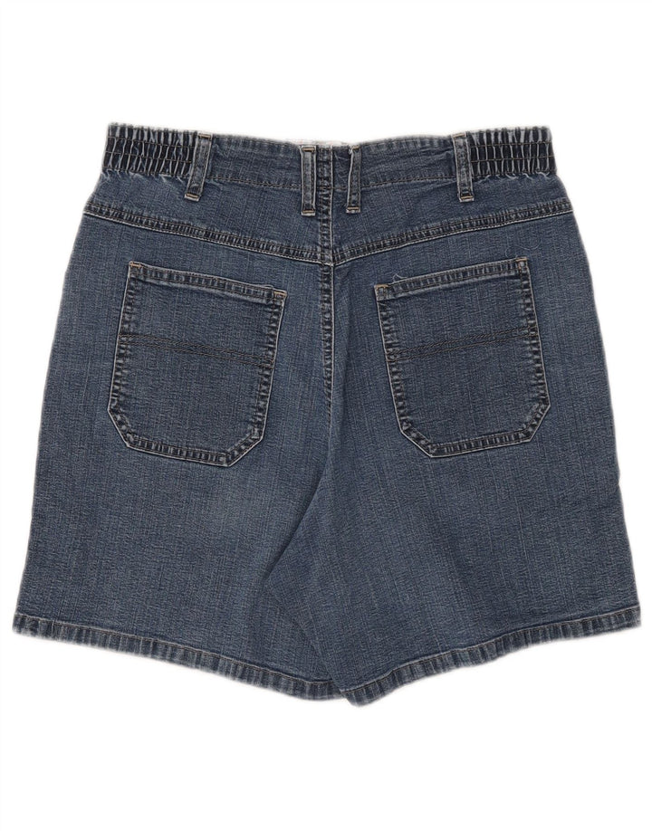 Shorts jeans feminino de cintura alta LEE EUA 10 grande W28 algodão azul