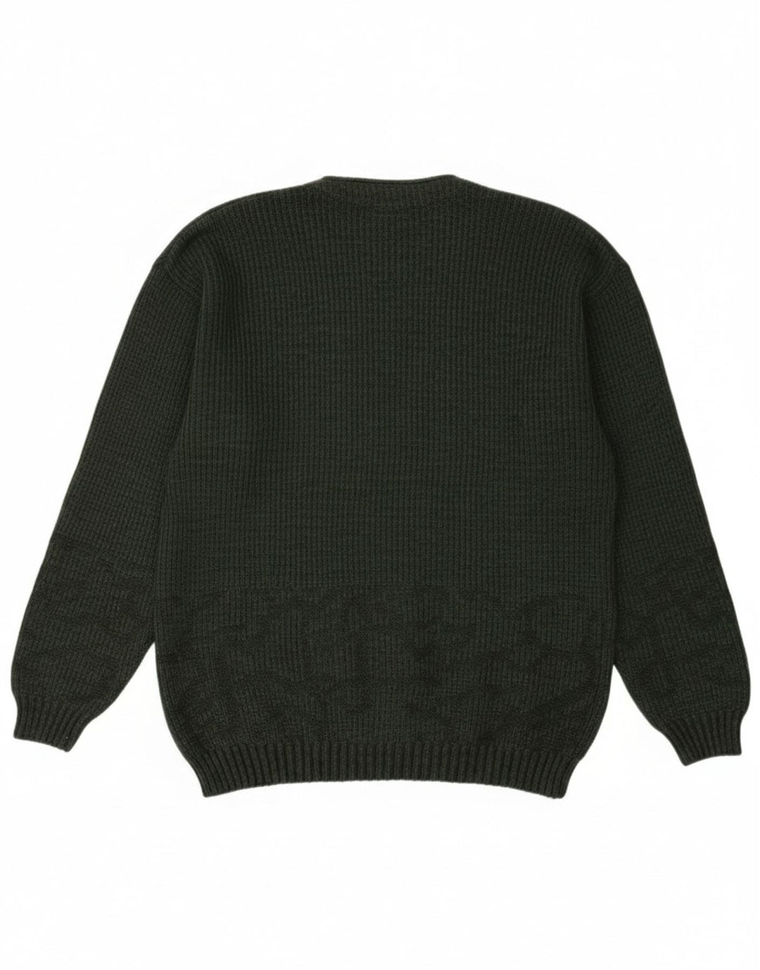 Suéter Cardigan Masculino Vintage Grande Verde