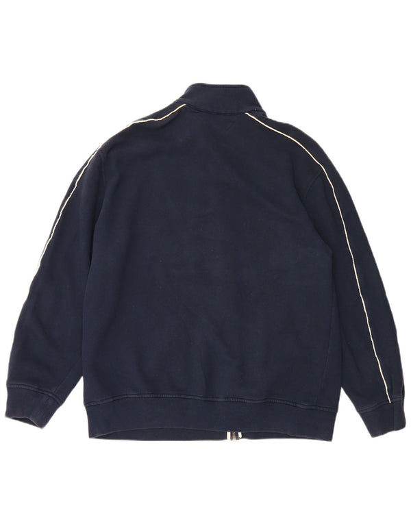 Jaqueta masculina Tommy Hilfiger com agasalho gráfico XL azul marinho algodão
