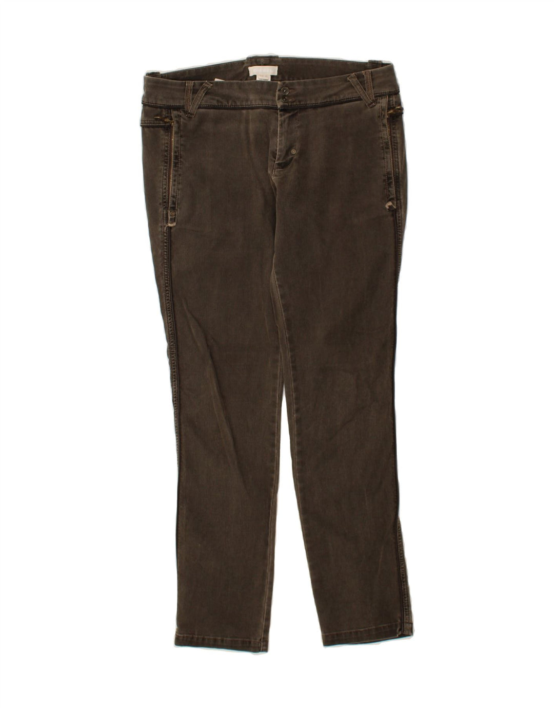 DIESEL Womens Slim Corduroy Trousers W32 L31 Brown Cotton Vintage Diesel and Second-Hand Diesel from Messina Hembry 