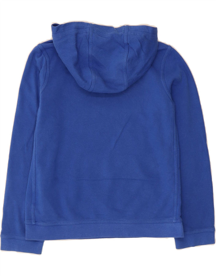 NIKE Boys Hoodie Jumper 12-13 Years Large  Blue Cotton Vintage Nike and Second-Hand Nike from Messina Hembry 