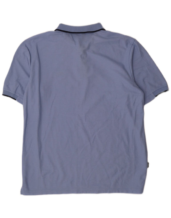 Camisa Polo Masculina Umbro XL Azul Poliéster