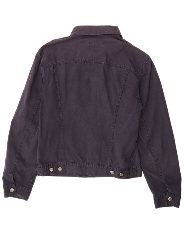 Jaqueta bomber masculina Gas UK 40 grande algodão azul marinho