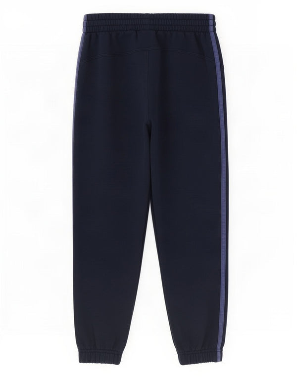 Adidas meninos calças de treino joggers 9-10 anos azul marinho algodão