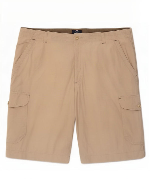 Shorts cargo masculino Marks & Spencer Blue Harbor 2XL W44 algodão cáqui