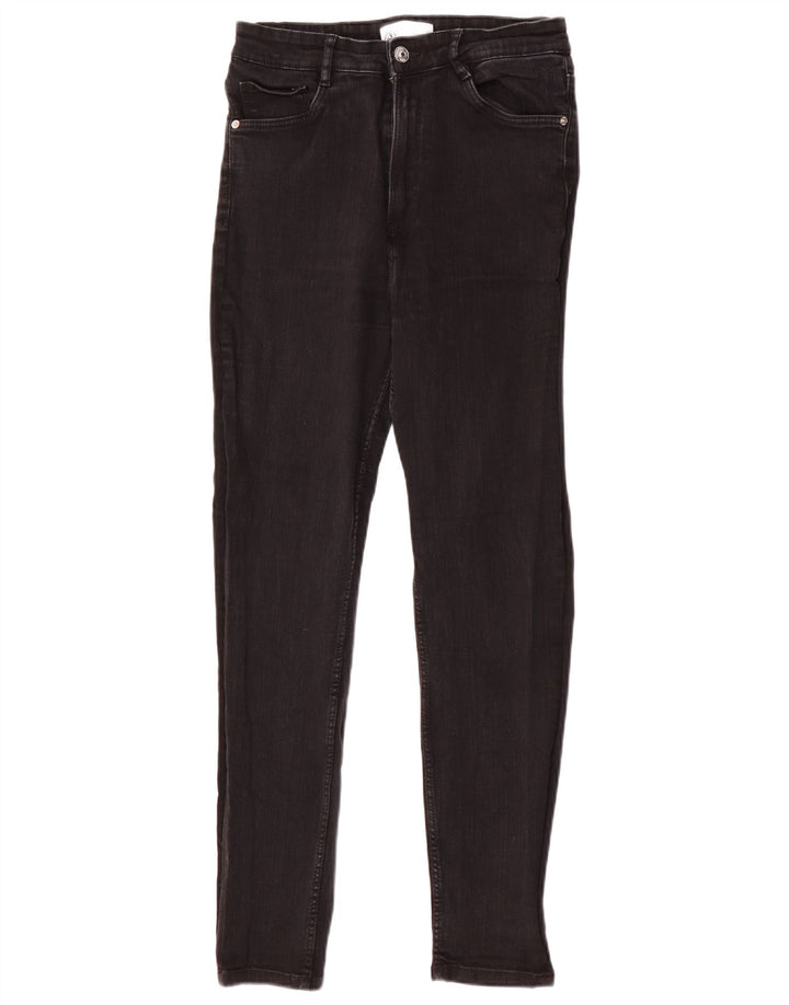 Zara Jeans Skinny Feminino EU 40 Médio W30 L27 Preto